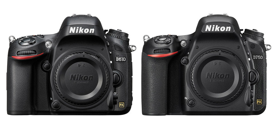 Confronto Nikon D750 vs Nikon D610